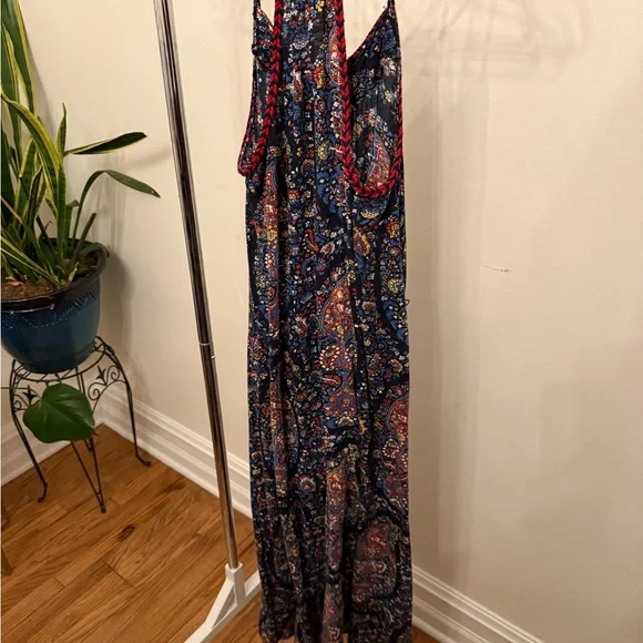 Lucky Brand Blue and Red Floral Dress - Picture 7 of 7